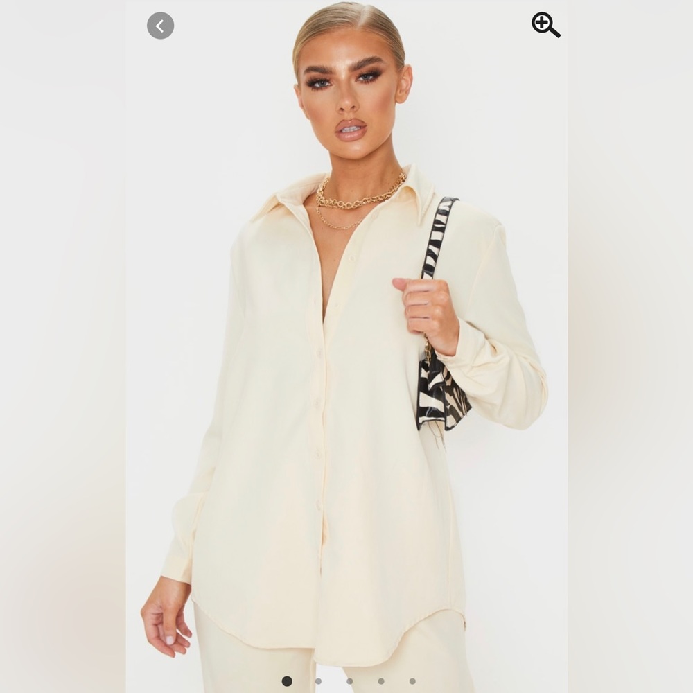 Cream shirt
